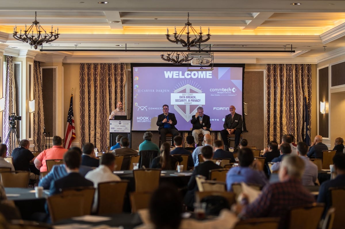 One of the Panel Presentations at the 2023 Gulf Coast Data Breach Summit